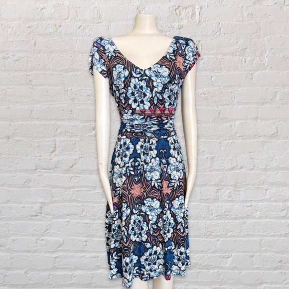ANTHROPOLOGIE BATIK GARDENIA DRESS - Picture 2 of 5